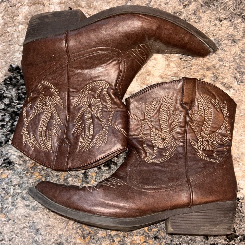 Target Brown Heeled Boots